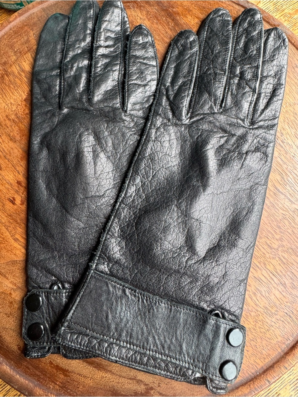 Black Leather Women’s Dress Gloves